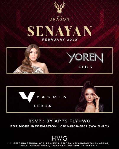 GOLD DRAGON SENAYAN - YASMIN