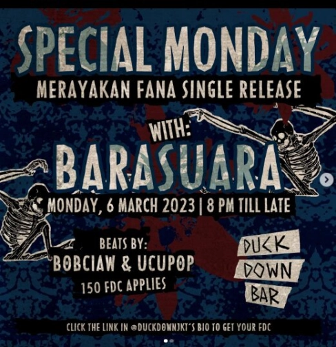 DUCK DOWN JAKARTA - SPECIAL MONDAY