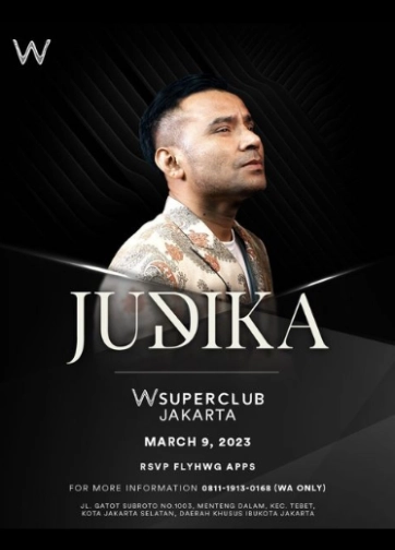 W SUPERCLUB JAKARTA - JUDIKA