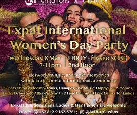 LBRTY JAKARTA  Expat International Womens Day