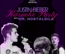 HOME BY MOONSHINE JAKARTA  JUSTIN BIEBER KARAOKE PARTY