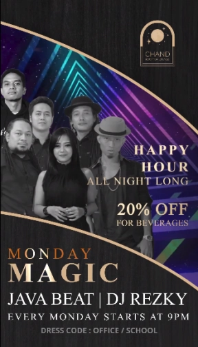 CHAND ROOFTOP LOUNGE JAKARTA - MONDAY MAGIC