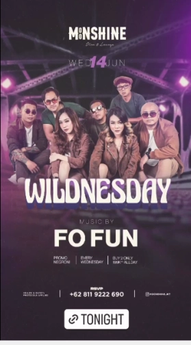 MOONSHINE JAKARTA - WILDNESDAY