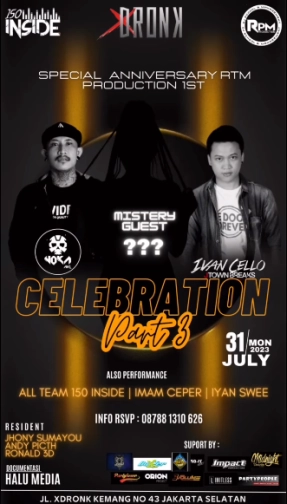 XDRONK JAKARTA - CELEBRATION PART3