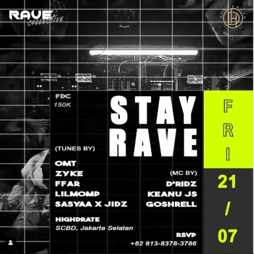 HIGHDRATE JAKARTA - STAY RAVE🔥🔥