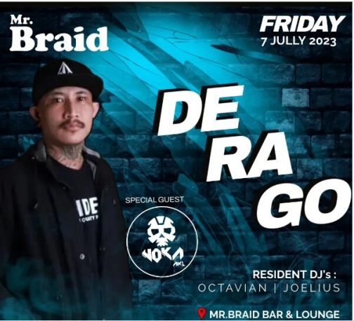 MR BRAID JAKARTA - DE RA GO