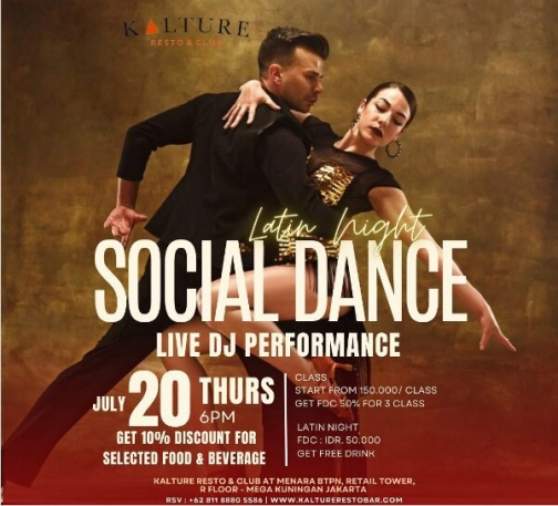 KALTURE BAR & RESTO JAKARTA - SOCIAL DANCE