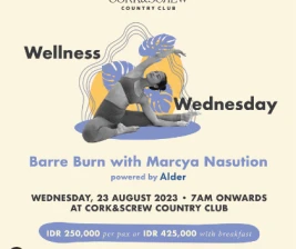 CORKSCREW COUNTRY CLUB  WELLNESS WEDNESDAY