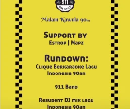 CLIQUE SPOT JAKARTA  MALAM KAWULA 90AN