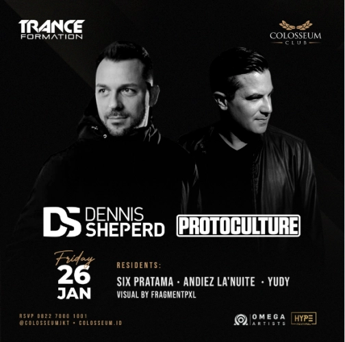 COLOSSEUM JAKARTA - DENNIS SHEPERD X PROTOCULTURE