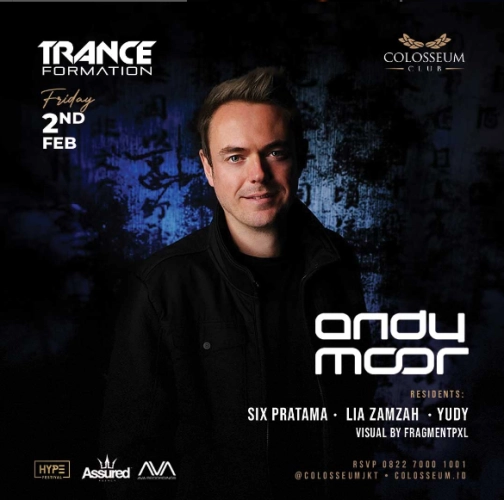 COLOSSEUM JAKARTA - ANDY MOOR