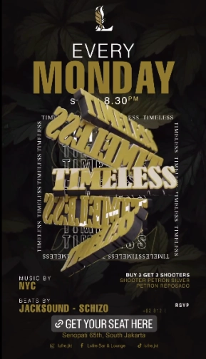 LUFRE BAR & LOUNGE SENOPATI - TIMELESS