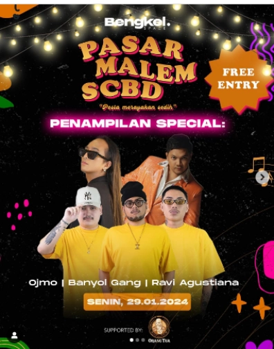 BENGKEL SCBD - PASAR MALEM SCBD