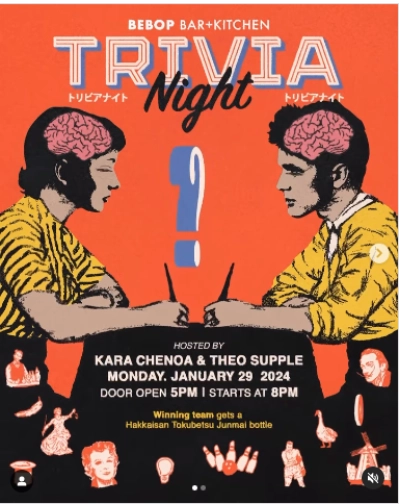 BEBOP KEBAYORAN BARU - TRIVIA NIGHT