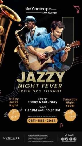 THE ZOETROPE SKY LOUNGE - JAZZY NIGHT FEVER