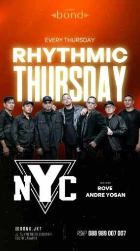 BOND JAKARTA - EVERY THURSDAY