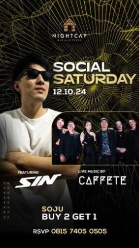 NIGHT CAP JAKARTA - SOCIAL SATURDAY