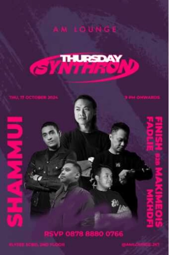 AM LOUNGE SCBD - THURSDAY SYNTHRON