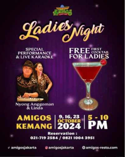 AMIGOS KEMANG - LADIES NIGHT