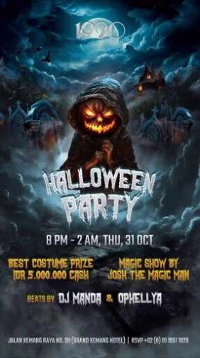 1920 LOUNGE KEMANG - HALLOWEEN PARTY