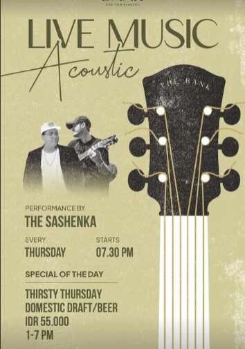 THE BANK JAKARTA - LIVE MUSIC ACOUSTIC