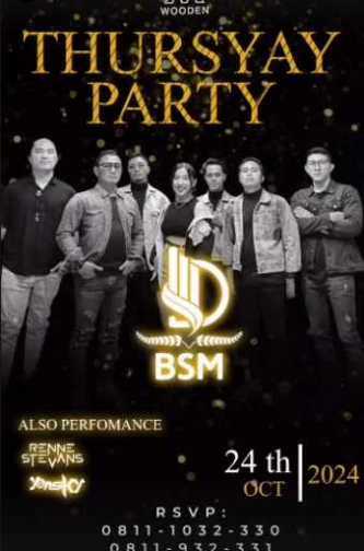 WOODEN BAR RESTO GADING SERPONG - THURSYAY PARTY