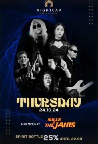 NIGHT CAP PURI - EVERY THURSDAY