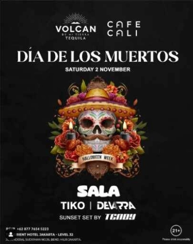 CAFE CALI JAKARTA - DIA DE LOS MUERTOS