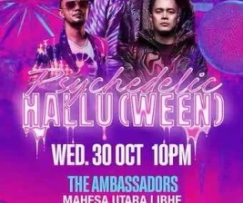 EMBASSY JAKARTA  PSYCHEDELIC HALLOWEEN