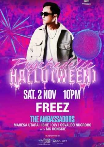 EMBASSY JAKARTA - PSYCHEDELIC HALLOWEEN