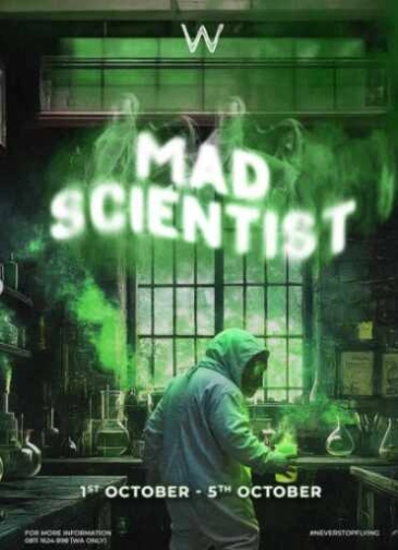 W SUPER CLUB JAKARTA - MAD SCIENTIST