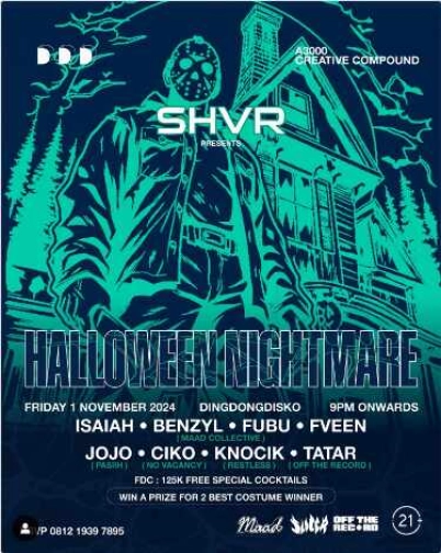 DING DONG DISCO JAKARTA - HALLOWEEN NIGHTMARE