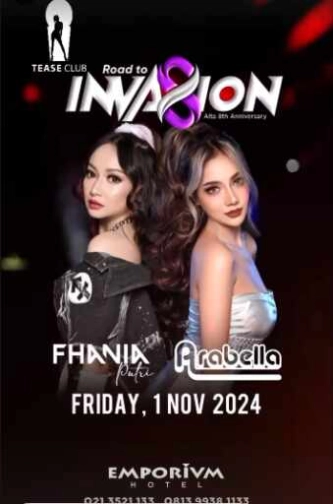 EMPORIUM TEASE CLUB JAKARTA - INVASION