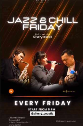 LITHIUM ROOFTOP JAKARTA - JAZZ & CHILL FRIDAY