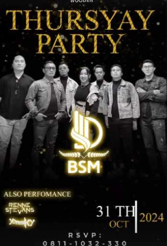 WOODEN BAR RESTO GADING SERPONG - THURSYAY PARTY