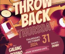 ANAK KEMANG CAFE  THROWBACK