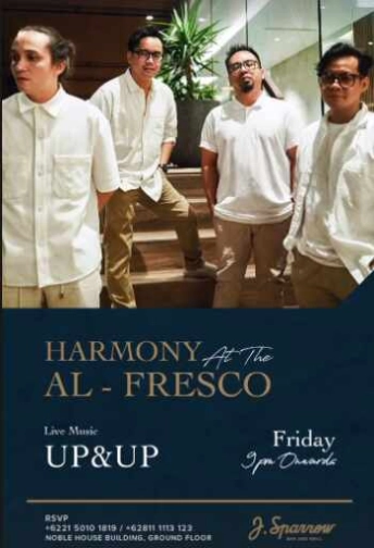 J.SPARROW JAKARTA - HARMONY AT THE AL - FRESCO