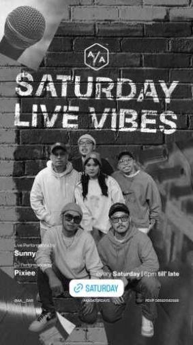 A/A BAR JAKARTA - SATURDAY LIVE VIBES