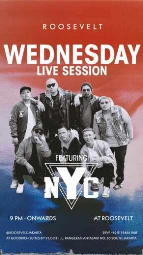 ROOSEVELT JAKARTA - WEDNESDAY LIVE SESSION