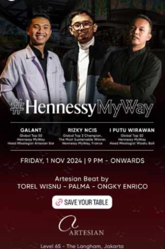 ARTESIAN SCBD - HENNESSY MY WAY