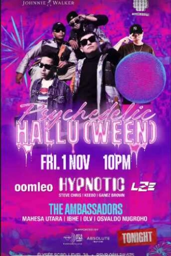 EMBASSY SCBD JAKARTA - PSYCHEDELIC HALLOWEEN