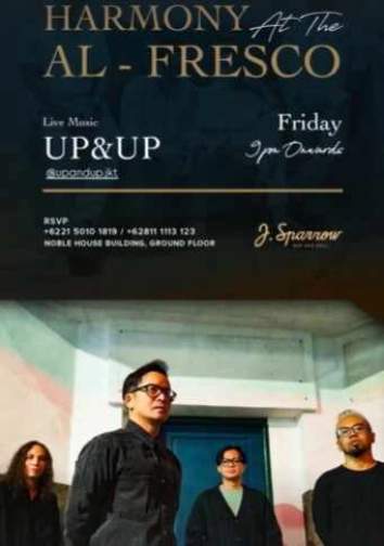 J SPARROW KUNINGAN JAKARTA - HARMONY AT THE AL - FRESCO