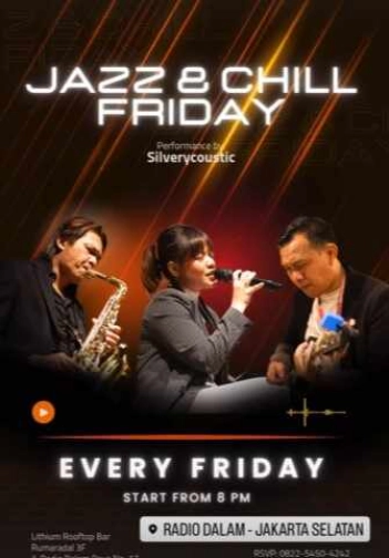 LITHIUM ROOFTOP JAKARTA - JAZZ & CHILL FRIDAY