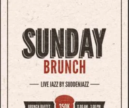 1920 LOUNGE KEMANG JAKARTA  SUNDAY BRUCH