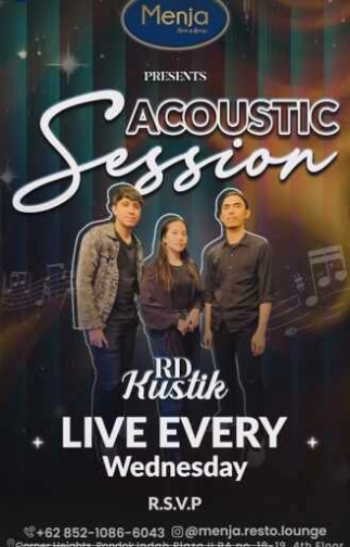 MENJA RESTO & LOUNGE PONDOK INDAH - ACOUSTIC SESSION