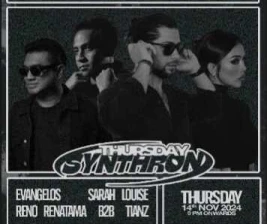 AM LOUNGE SCBD JAKARTA  THURSDAY SYNTHRON