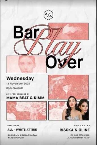 A/A BAR GUNAWARMAN JAKARTA - BAR BLAY OVER