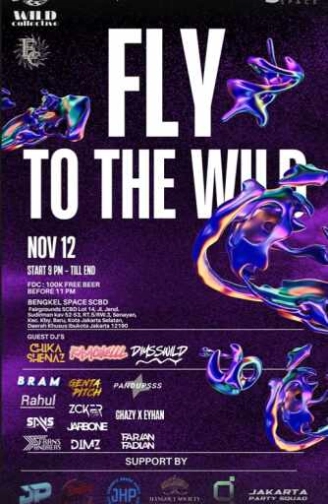 BENGKEL SCBD JAKARTA - FLY TO THE WILD