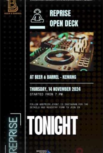 BEER BARREL KEMANG JAKARTA - TONIGHT