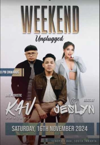 MR JAMES JAKARTA - WEEKEND UNPLUGGED